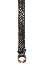 Load image into Gallery viewer, Leather Belt - 9 Strand - Black (thin) - The Kangaroo Belt Company