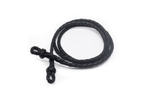 Load image into Gallery viewer, Black Braided Glasses Lanyard