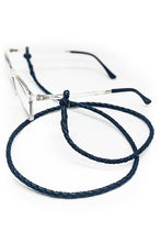Load image into Gallery viewer, Blue Braided Glasses Lanyard