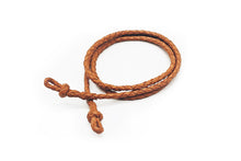 Load image into Gallery viewer, Tan Braided Glasses Lanyard
