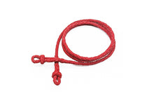 Load image into Gallery viewer, Red Braided Glasses Lanyard