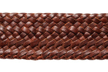 Load image into Gallery viewer, Leather Belt - 17 Strand - Dark Brown - The Kangaroo Belt Company