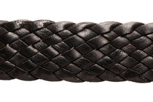Load image into Gallery viewer, Leather Belt - 9 Strand - Black - The Kangaroo Belt Company