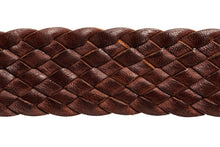 Load image into Gallery viewer, Leather Belt - 9 Strand - Dark Brown - The Kangaroo Belt Company