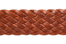 Load image into Gallery viewer, Leather Belt - 9 Strand - Tan - The Kangaroo Belt Company
