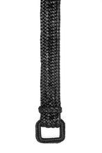 Load image into Gallery viewer, 17 Strand - Braided Buckle - Black (The Sandy)