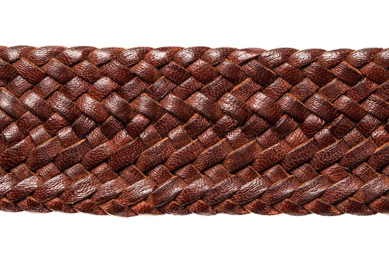 Leather Belt - 17 Strand - Dark Brown. – The Kangaroo Belt Company