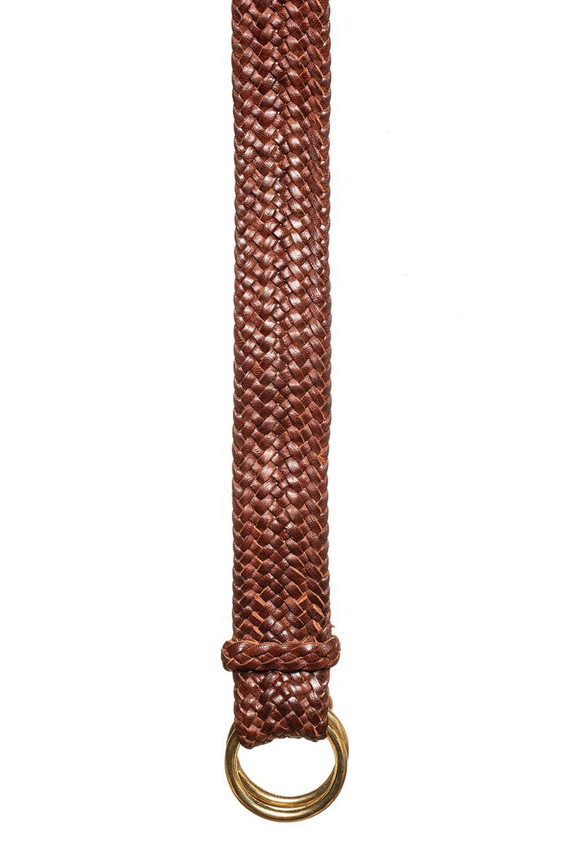 Leather Belt - 17 Strand - Dark Brown. – The Kangaroo Belt Company